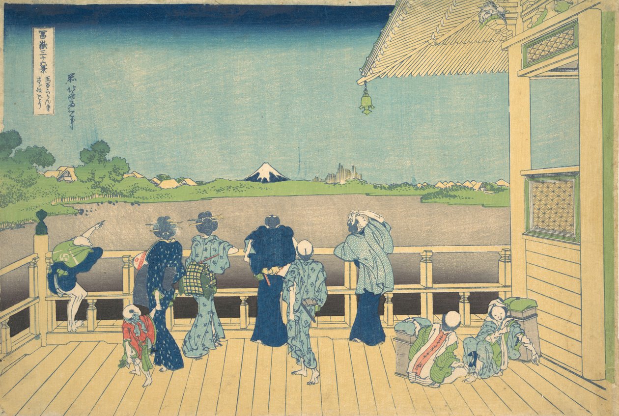 五百羅漢寺 さざい堂 五百羅漢寺 さざい堂 … 2000年頃 1830-32。 作： 北斎勝鹿