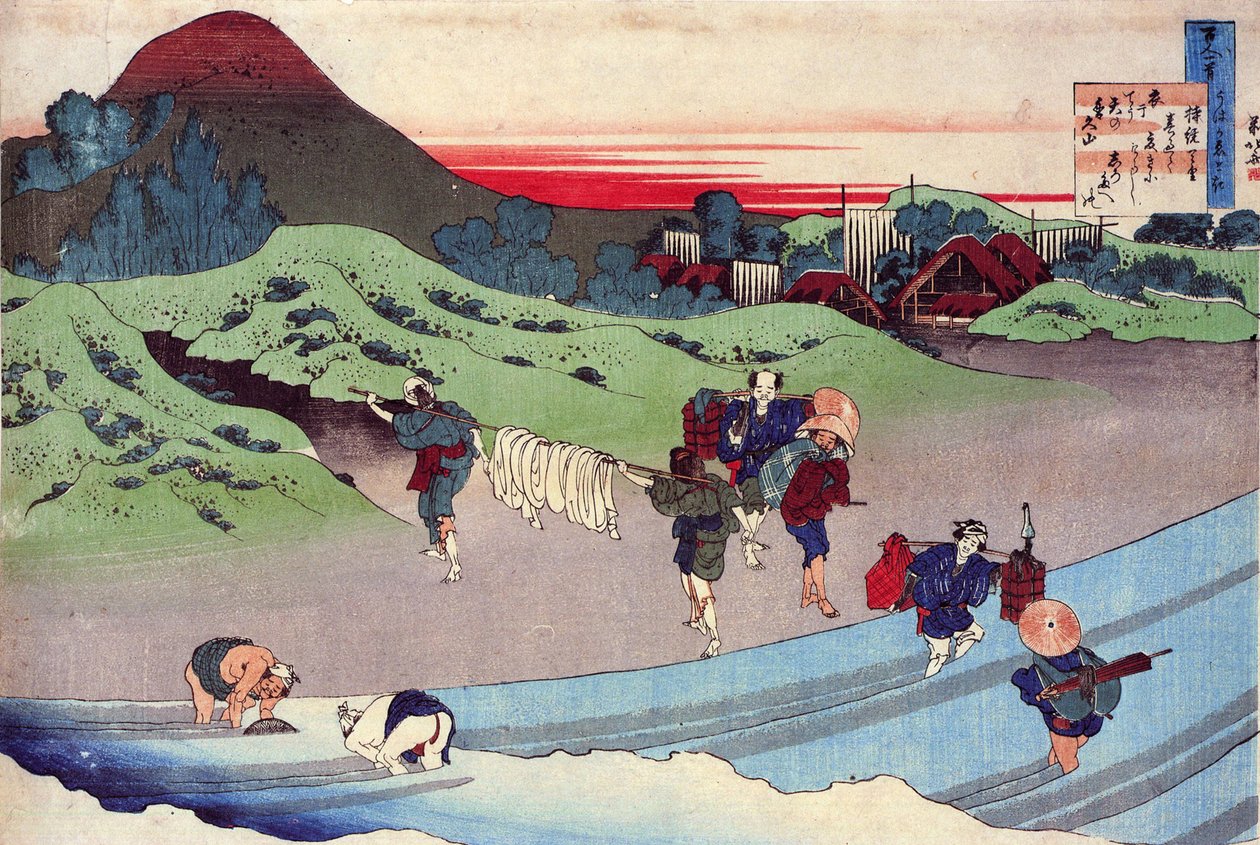葛飾北斎（1760-1849）版画（浮世絵派） 1830年頃 エルミタージュ国立美術館 サンクトペテルブルク ロシア 作： 北斎勝鹿