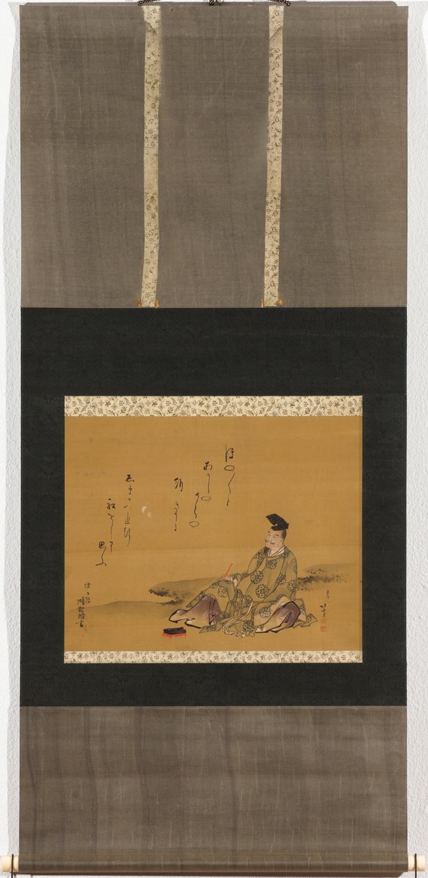 神の詩人 柿本人麻呂 作： 北斎勝鹿