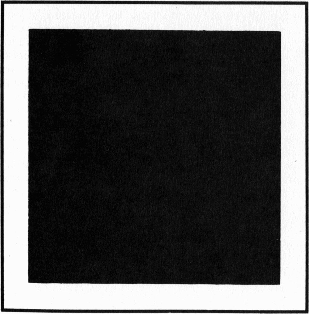 Black Square.nオランダ語：Black square.n 作： カジミール・セヴェリノヴィチ・マレーヴィチ