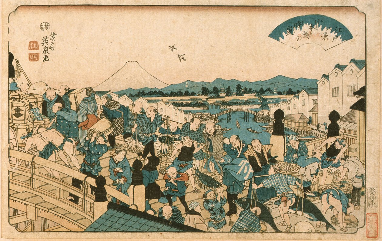 日本橋の晴天 作： 圭西鉄