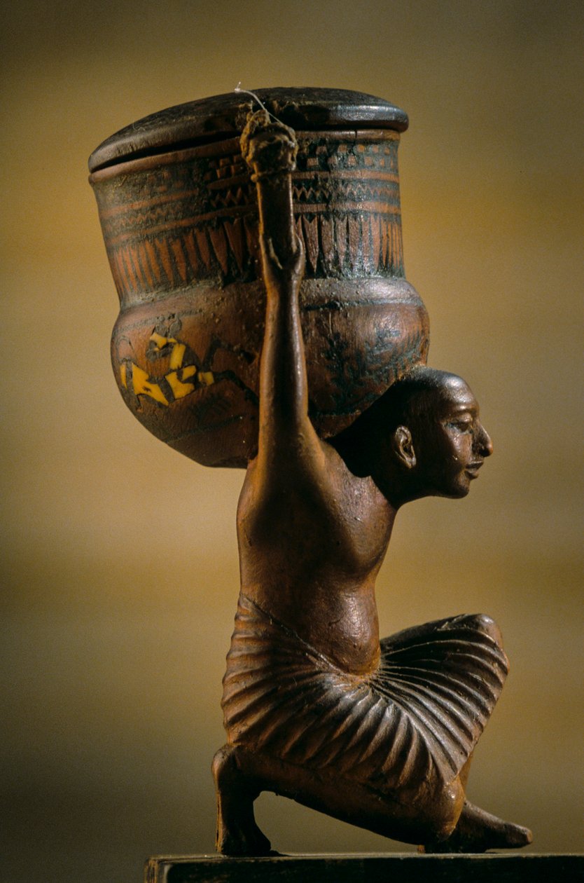 ウングエント容器；ハイティの墓；アメンホテプ4世治世；アクエンアテン；アマルナ、2009年（写真） 作： ケネス・ギャレット