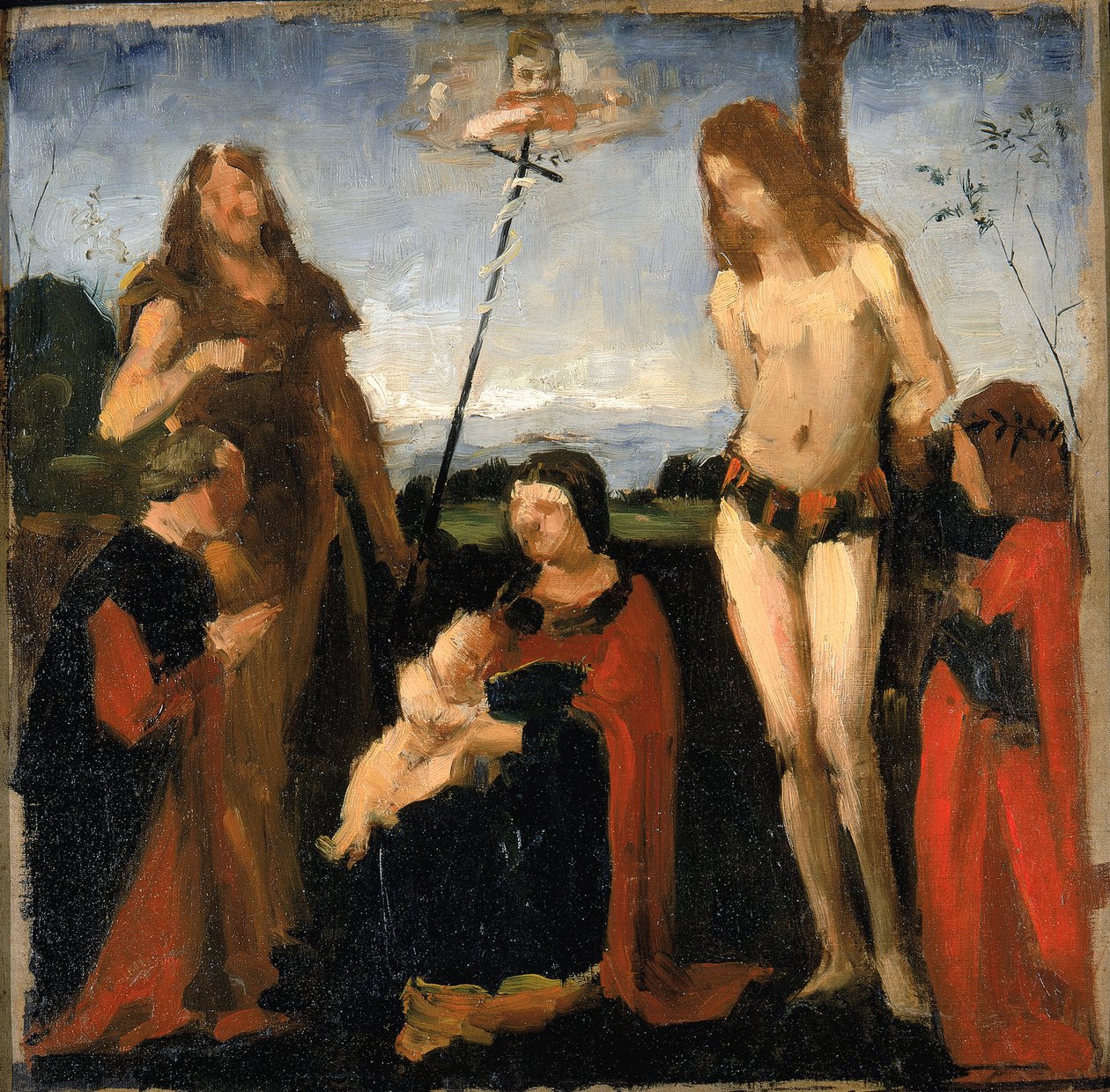 Boltraffio, Sacra Conversazione, 1878-1882の後。 作： ケニヨンコックス
