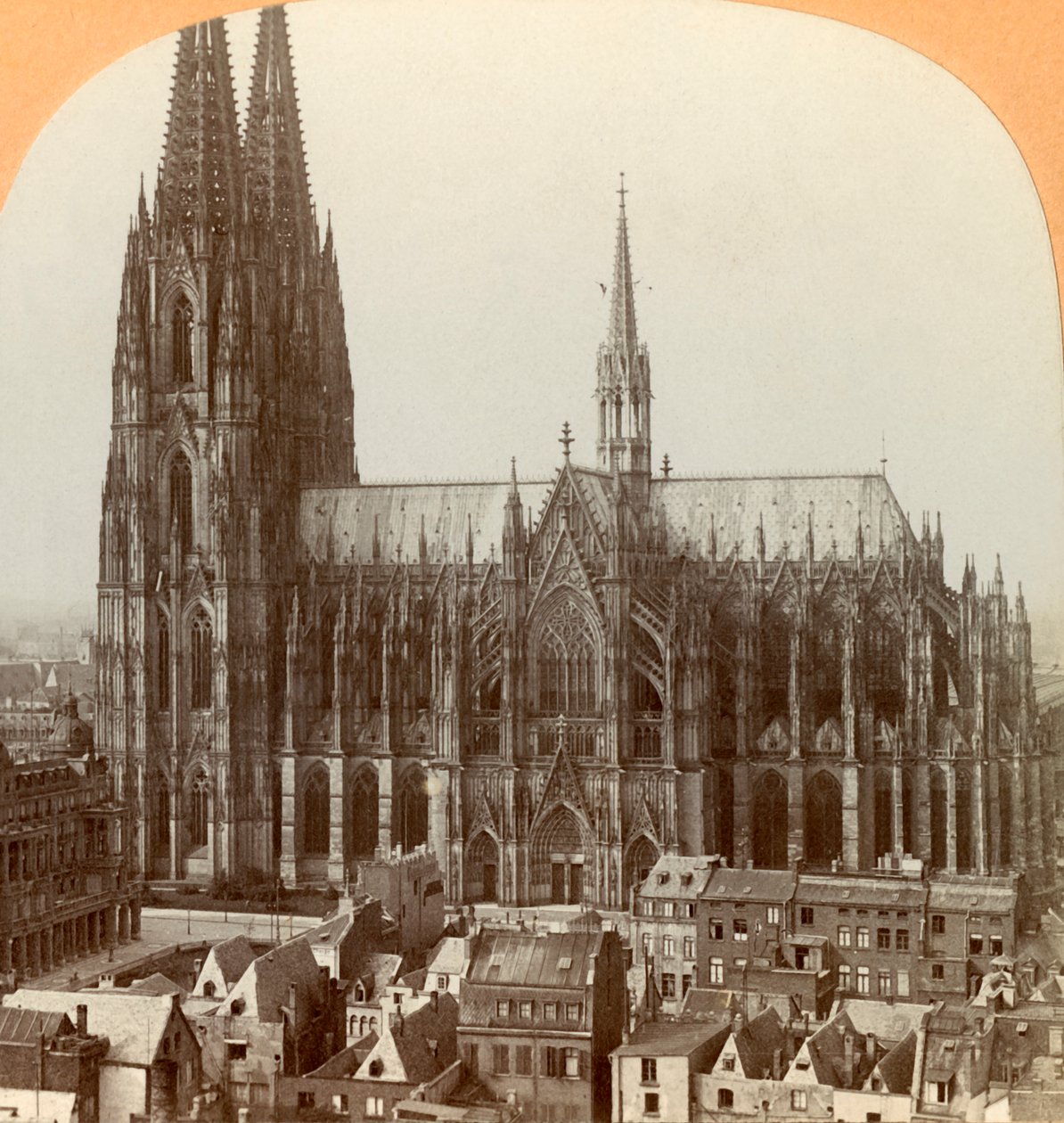 ケルン大聖堂、ケルン、ドイツ、c1900。 作： Keystone View Company