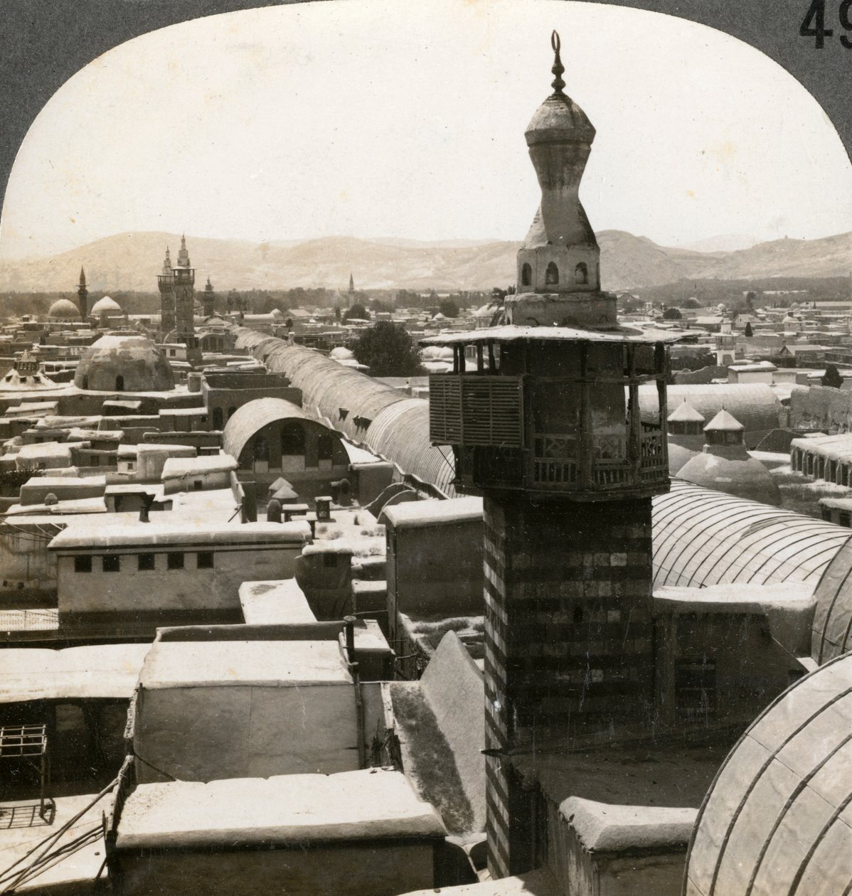 ダマスカス、シリア、1900年代。 作： Keystone View Company