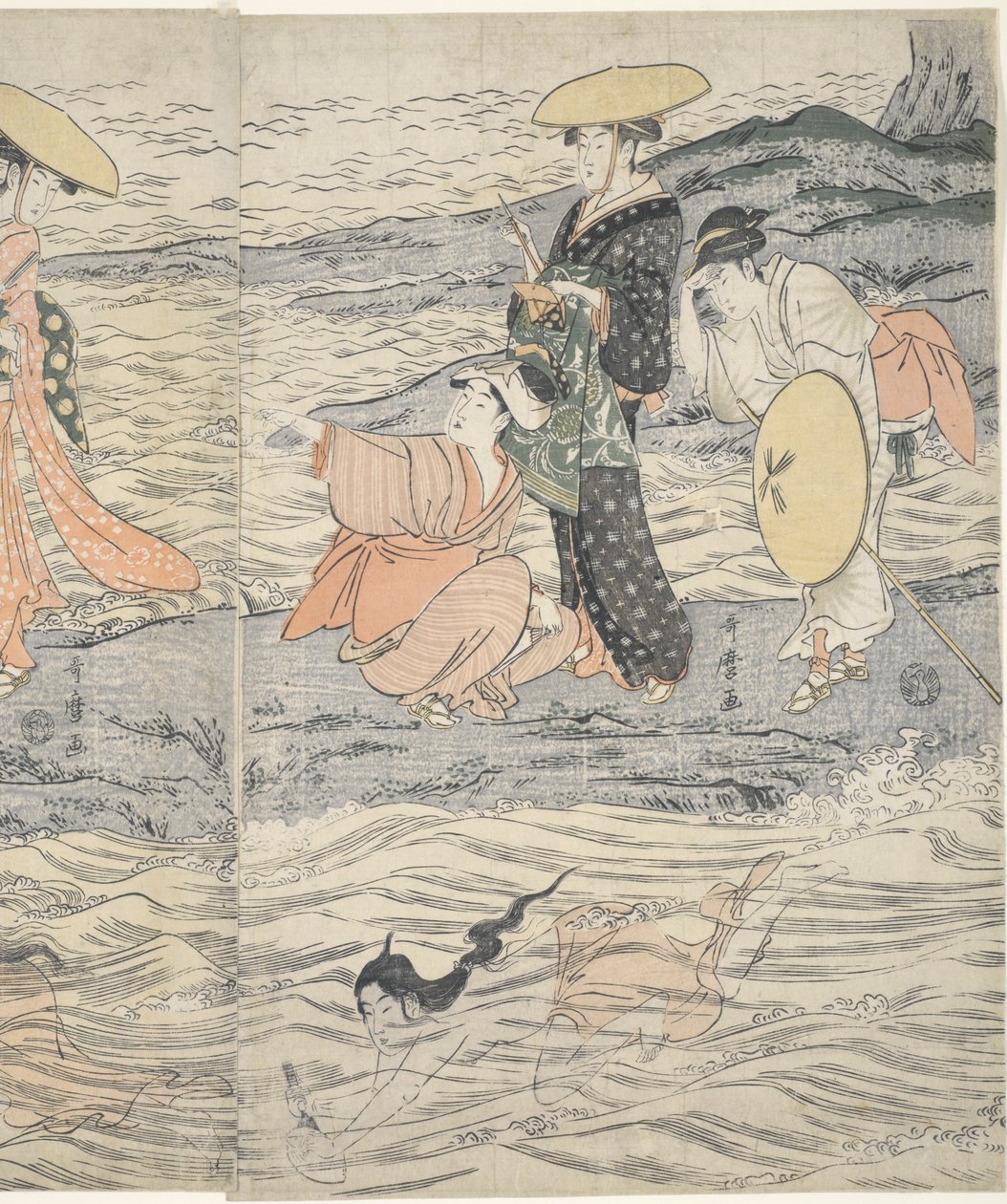 江の島のアワビ貝 作： 北川歌ro