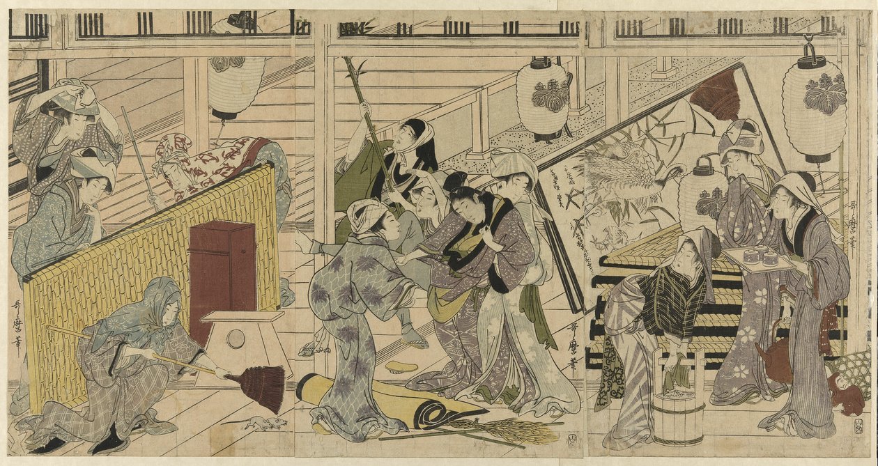新年に向けての大掃除 作： 北川歌ro