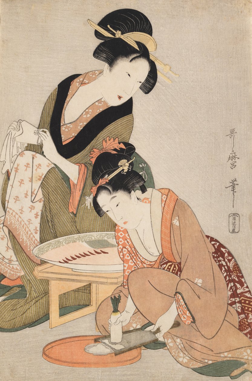 生魚の調理 作： 北川歌ro