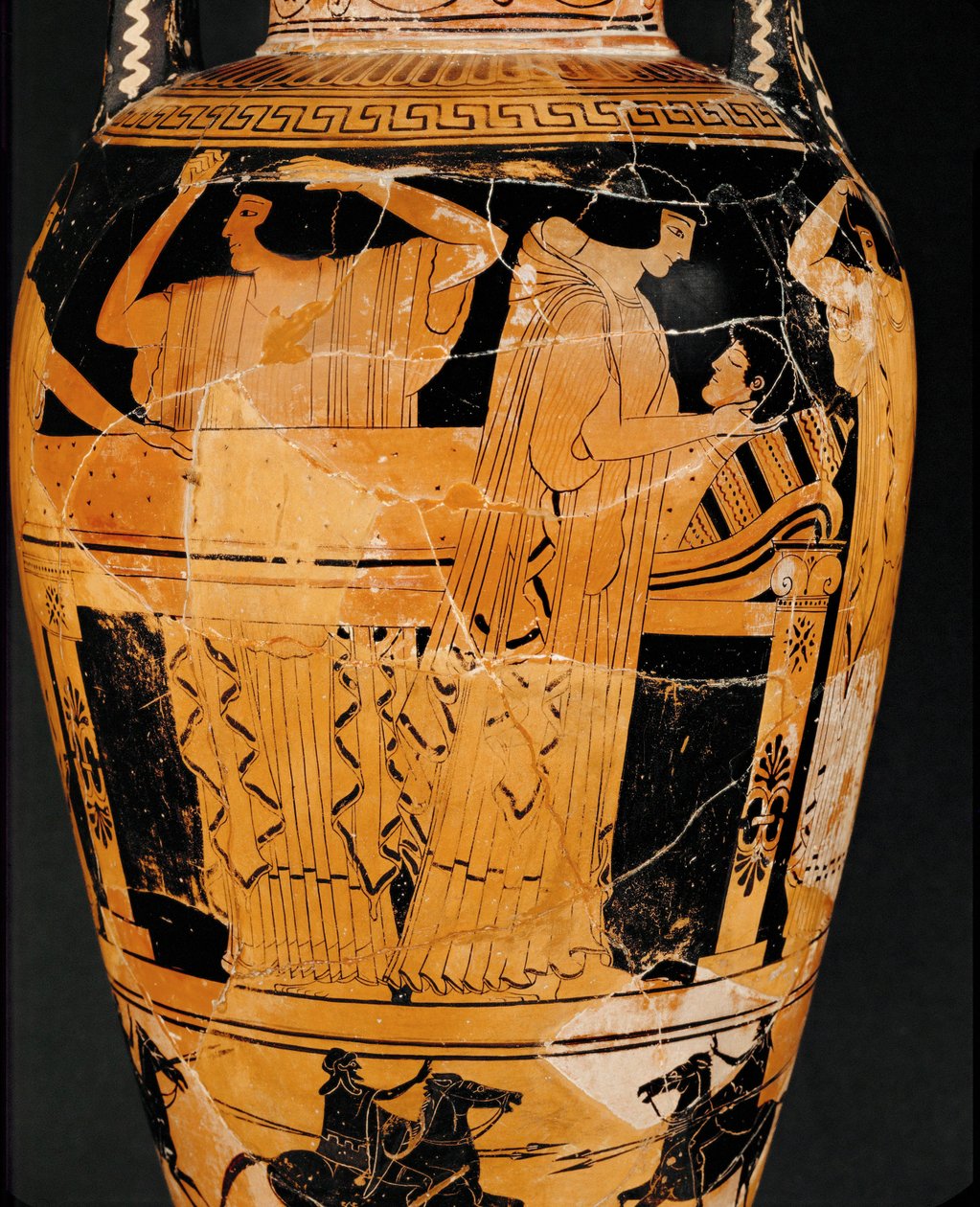 プロテーゼ、死体を並べること... 作： Cleophrades Painter（fl。500475 BC）