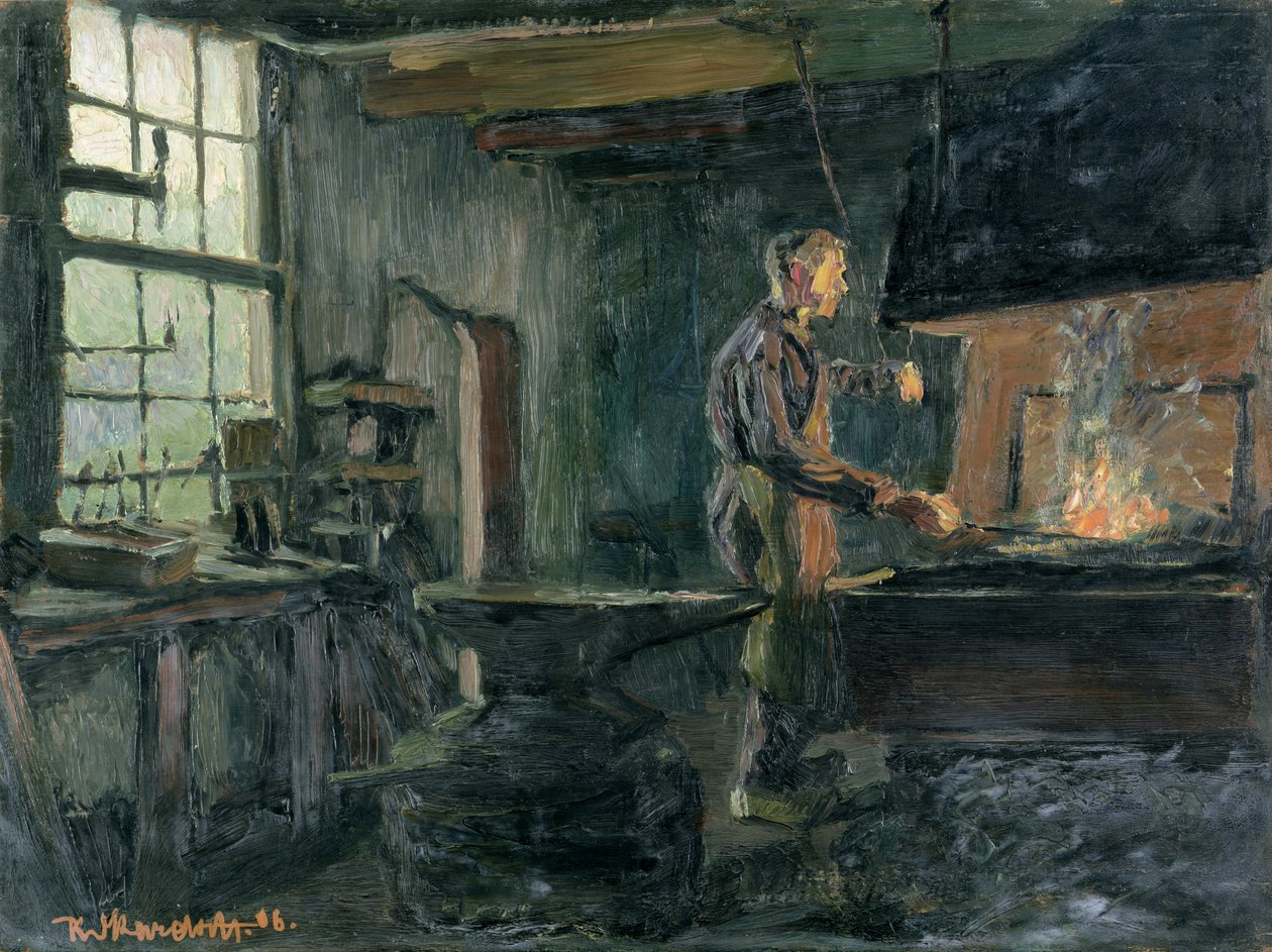 フォージ、1906 作： コンラッド・フォン・カルドルフ