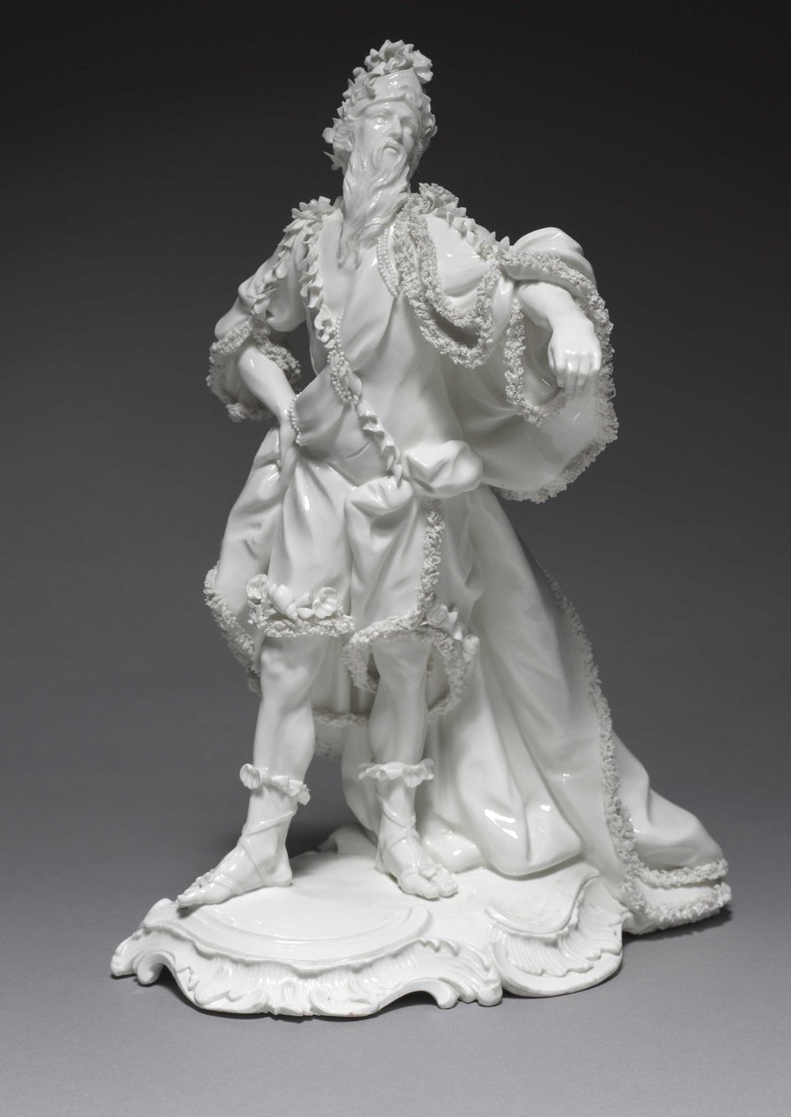 オセアヌス、フランケンタール磁器工場、ドイツ、c.1765 作： コンラッド・リンク