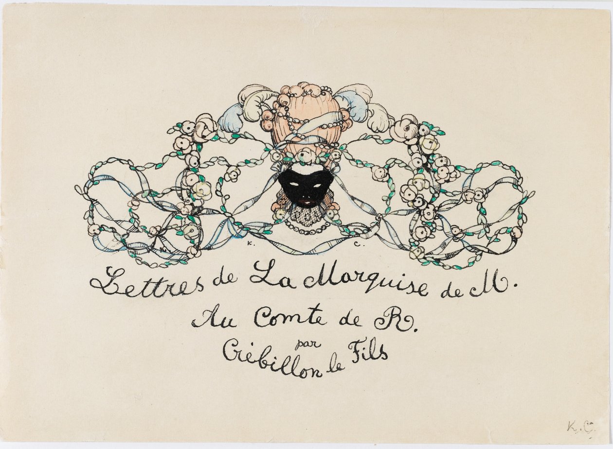 Le Livre de la Marquise、1907からのサムネイル。 作： コンスタンチンアンドリービッチソモフ