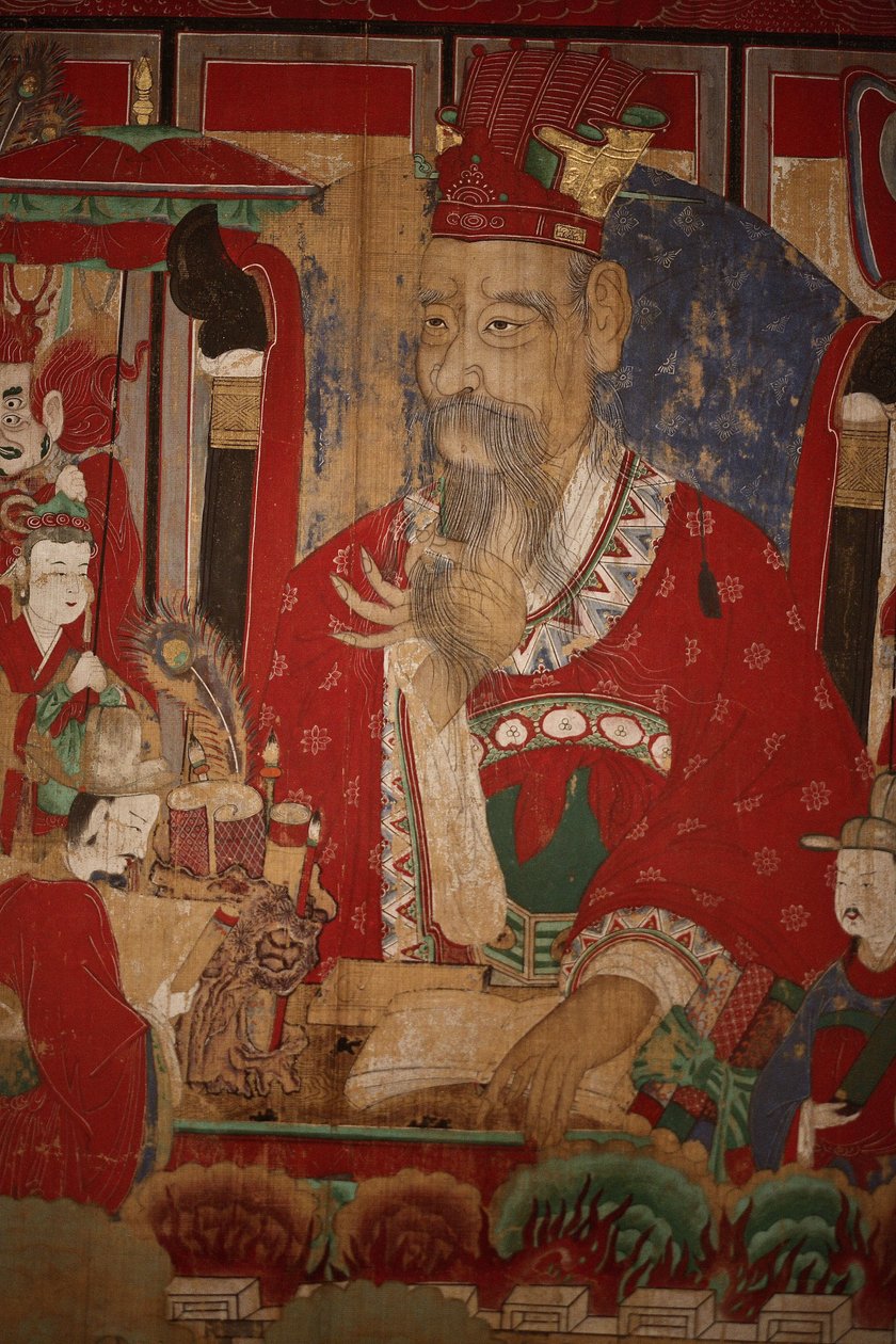 地獄の6番目の王、ビョンソン（詳細）、1798 作： 朝鮮学校
