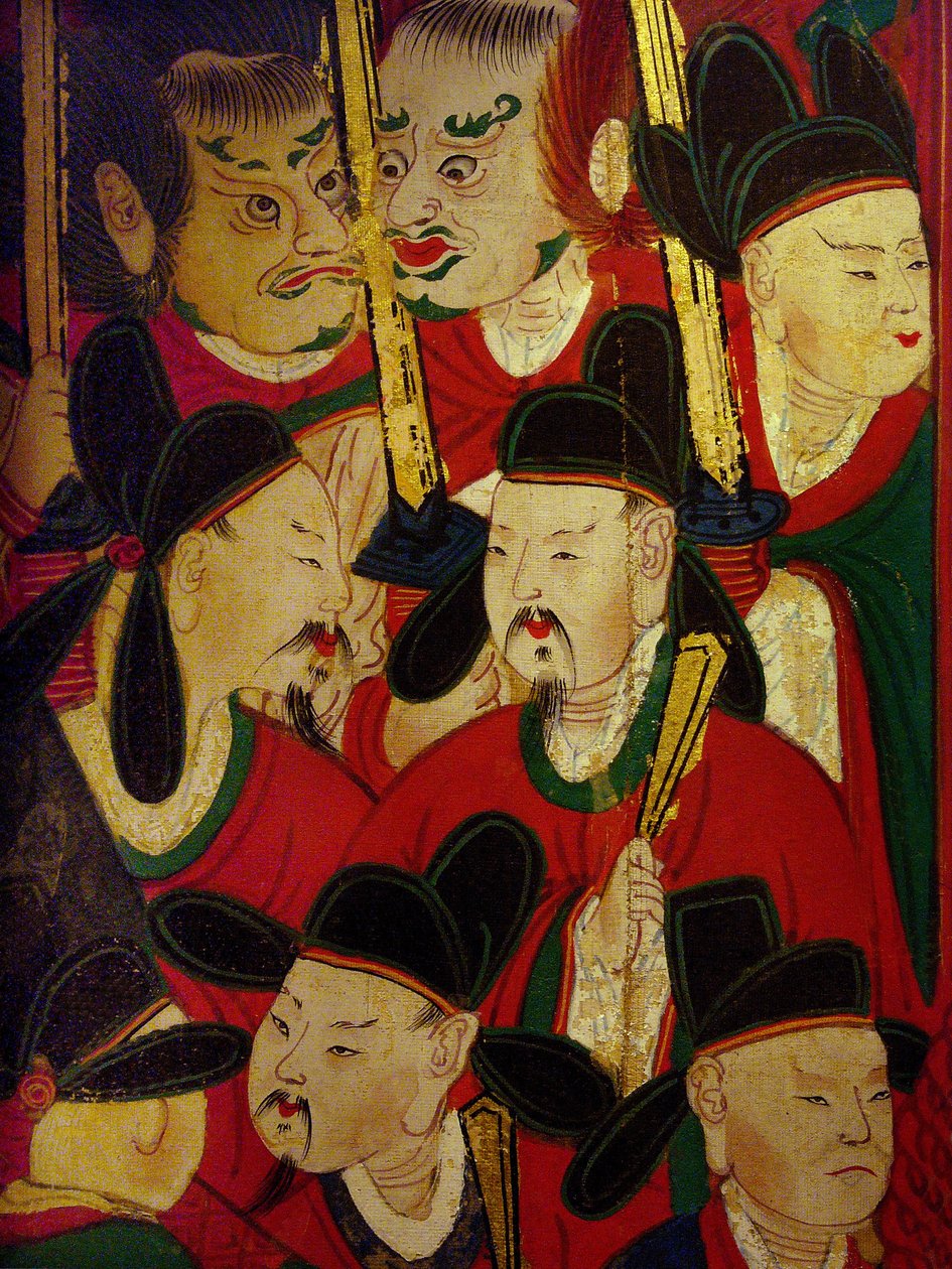 第6代王の肖像画の詳細（Danjong 作： 朝鮮学校