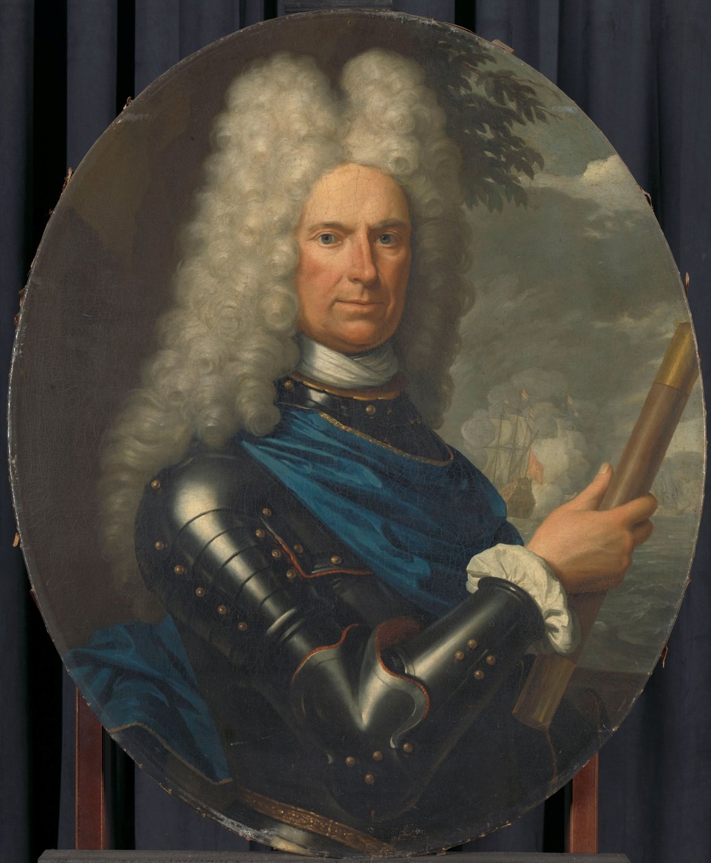 アレント・ファン・ビューレン少将の肖像 作： クシシュトフ (1659 1729) ルビニエツキ