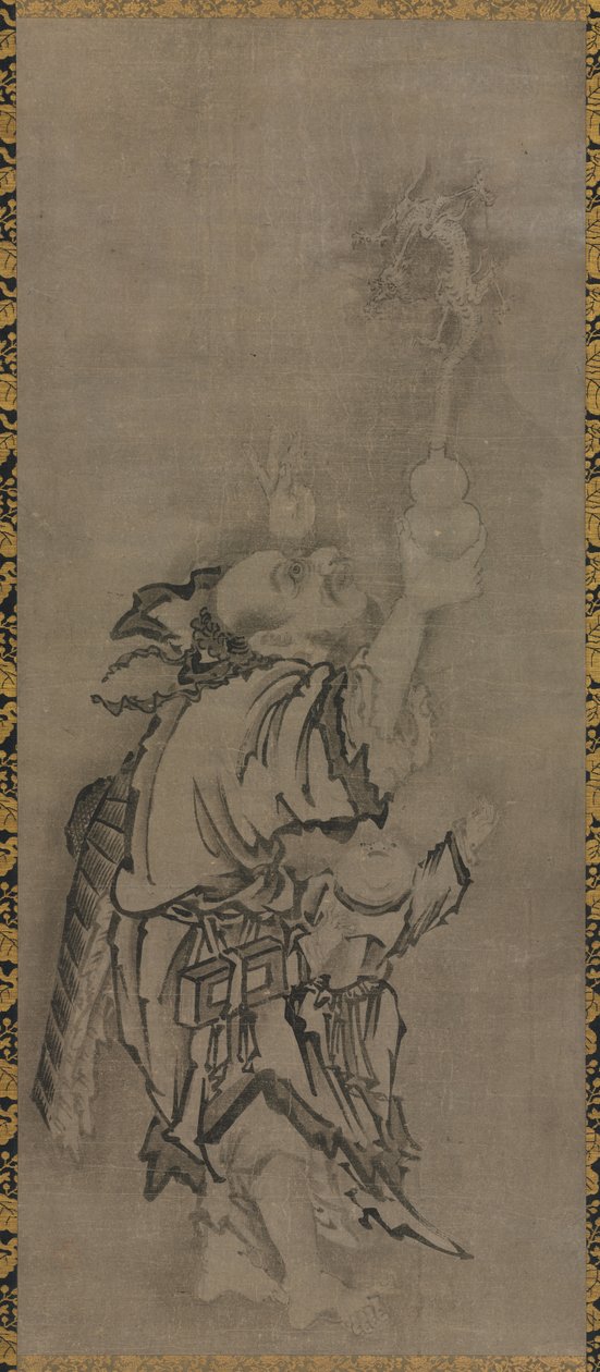 布袋と道士の仙人: 不滅と瓢箪と龍 作： キュウセキトモノブ