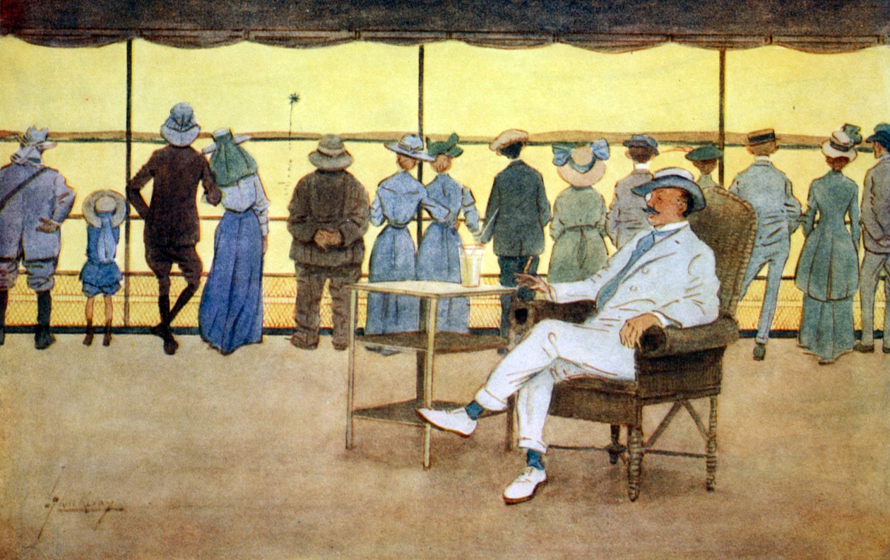 太陽崇拝者」、1908年。   作： ランス・サッカレー
