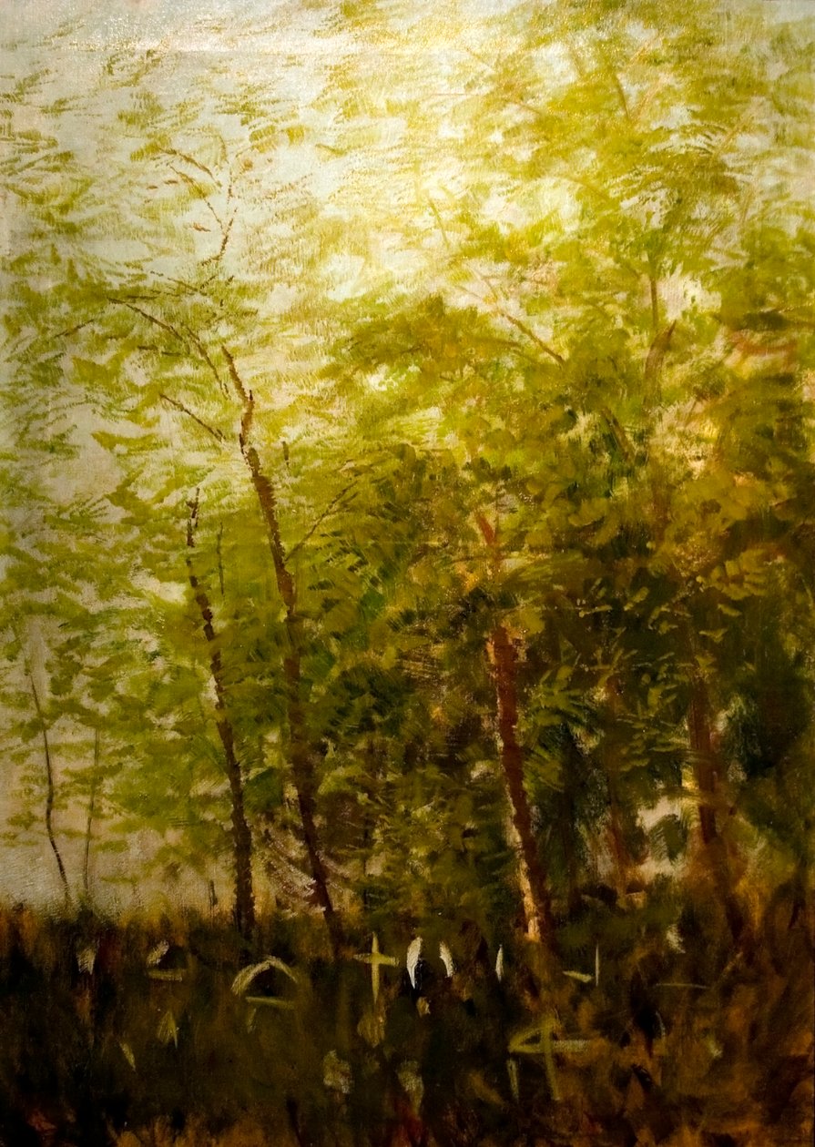 Erdoszele sirkeresztekkeln英語：Fringe_of_Forest_with_Crossesn 作： ラズロ・メドニャンスキー