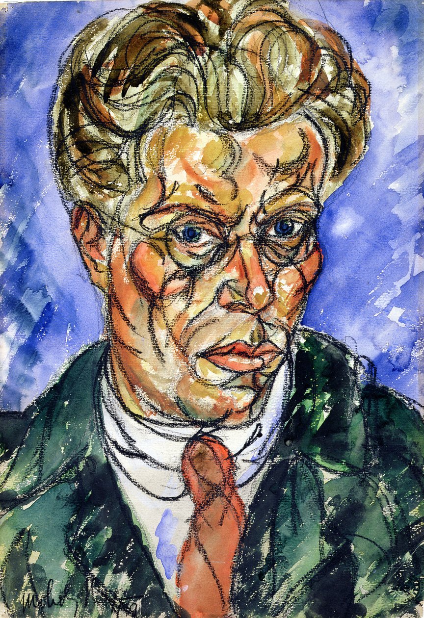 自画像 作： ラズロ・モホリー・ナジ