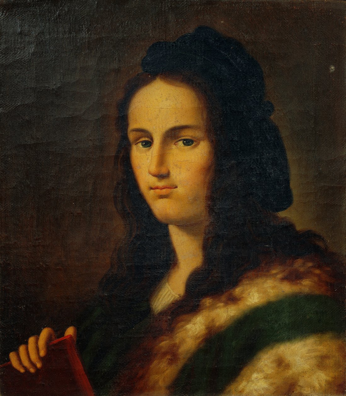 ラタンツィオ・ケレーナ（1768-1853）による画家ラファエロの肖像。 作： ラタンツィオケレナ