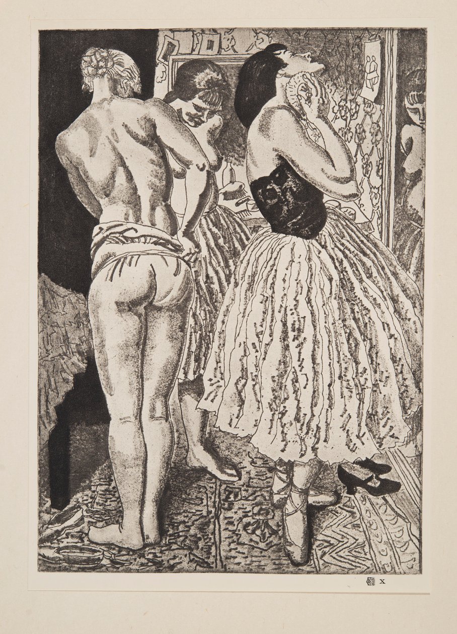 バレエの三美神、パブ。 1927年。 作： ローラ・ナイト