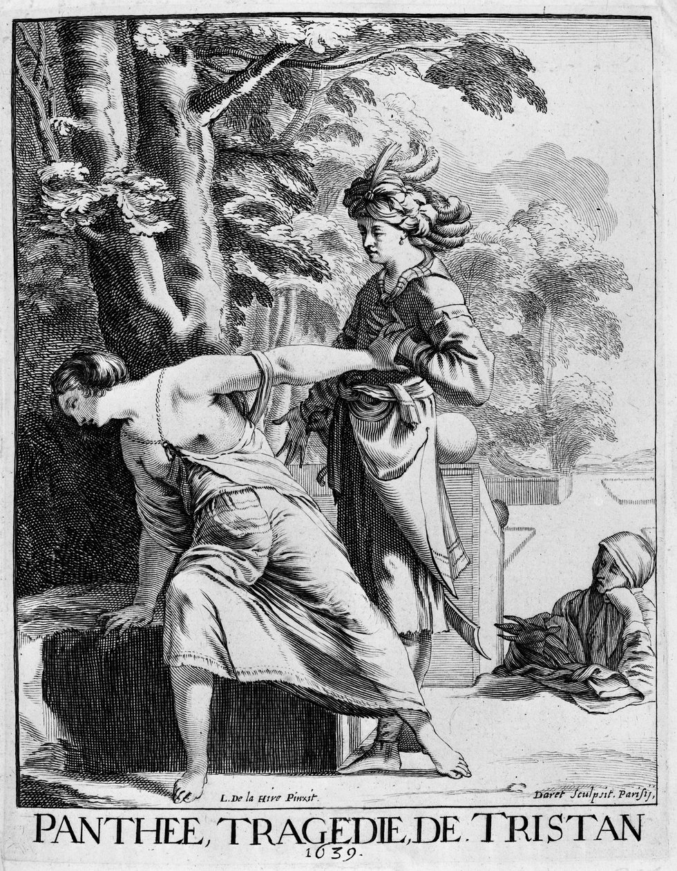 Araspe erklärt seine Leidenschaft für Panthee - Panthee, Tragödie von Francois l