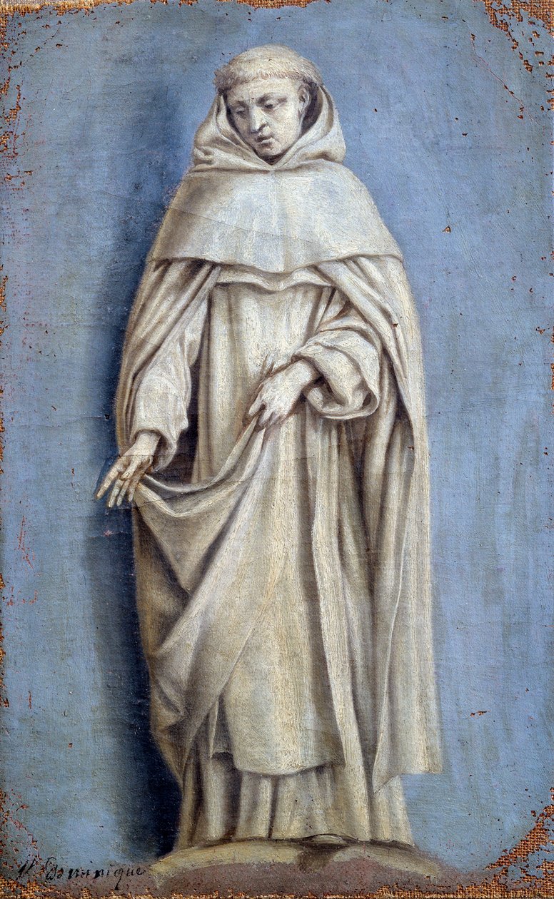 サン・ドミニク画 カンバスに描かれたローラン・ド・ラ・ハイレ（1606-1656）の作品 17世紀 日0.36 x 0.22 m パリルーヴル美術館 作： ローラン・ド・ラ・イール