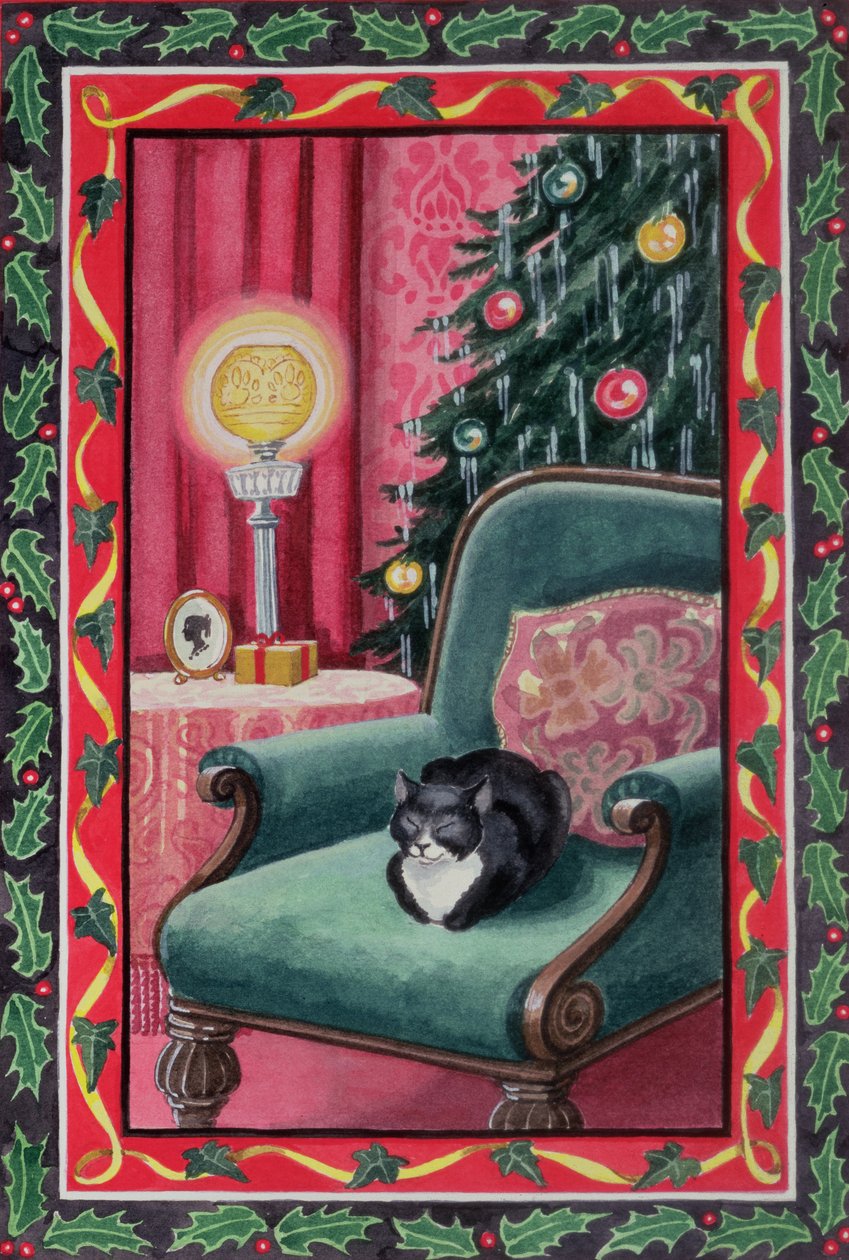 猫のクリスマス 作： ラビニア・ハマー