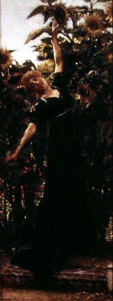 ひまわり、1874 作： ローレンス・アルマ・タデマ