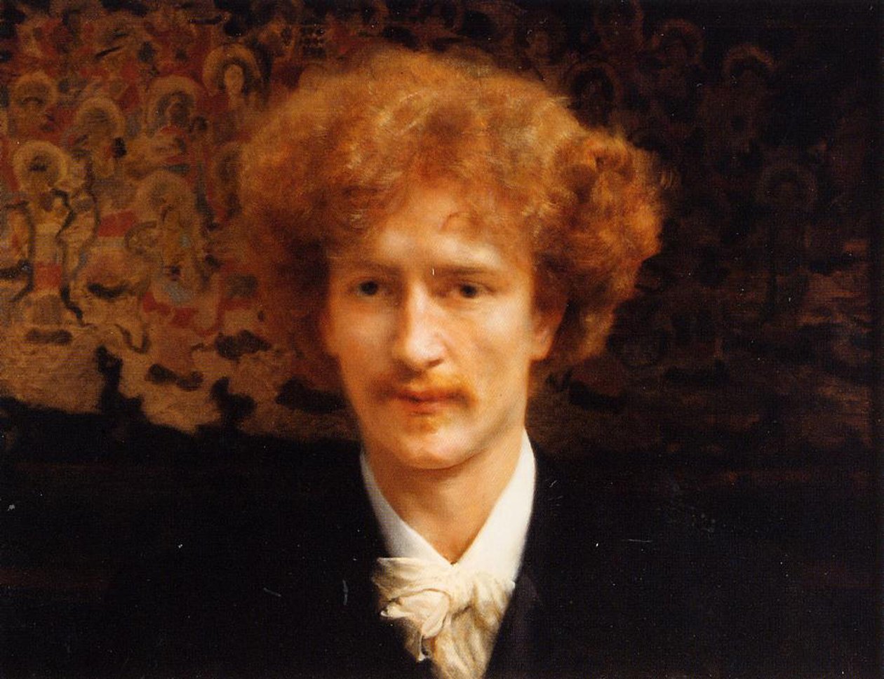 イグナシーの肖像Jan Paderewski、1891 作： ローレンス・アルマ・タデマ