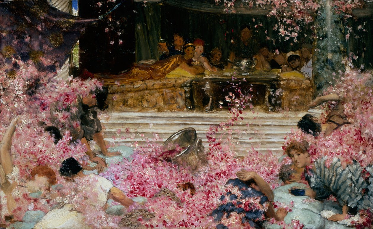 ローレンス・アルマ＝タデマ（Lawrence Alma-Tadema）『ヘリオガバルス