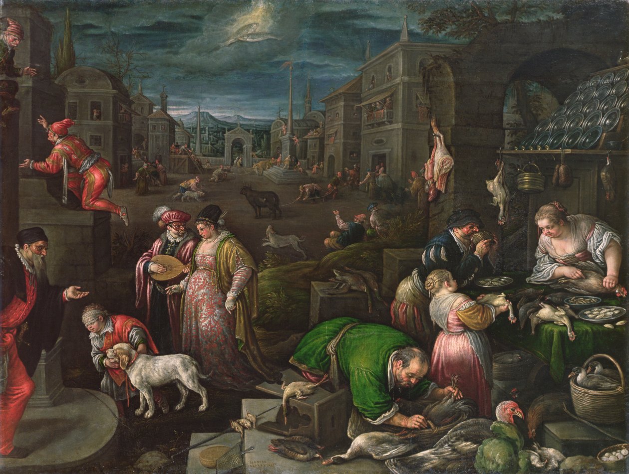 1595- 1600年2月、 作： レアンドロ・ダ・ポンテ・バッサーノ