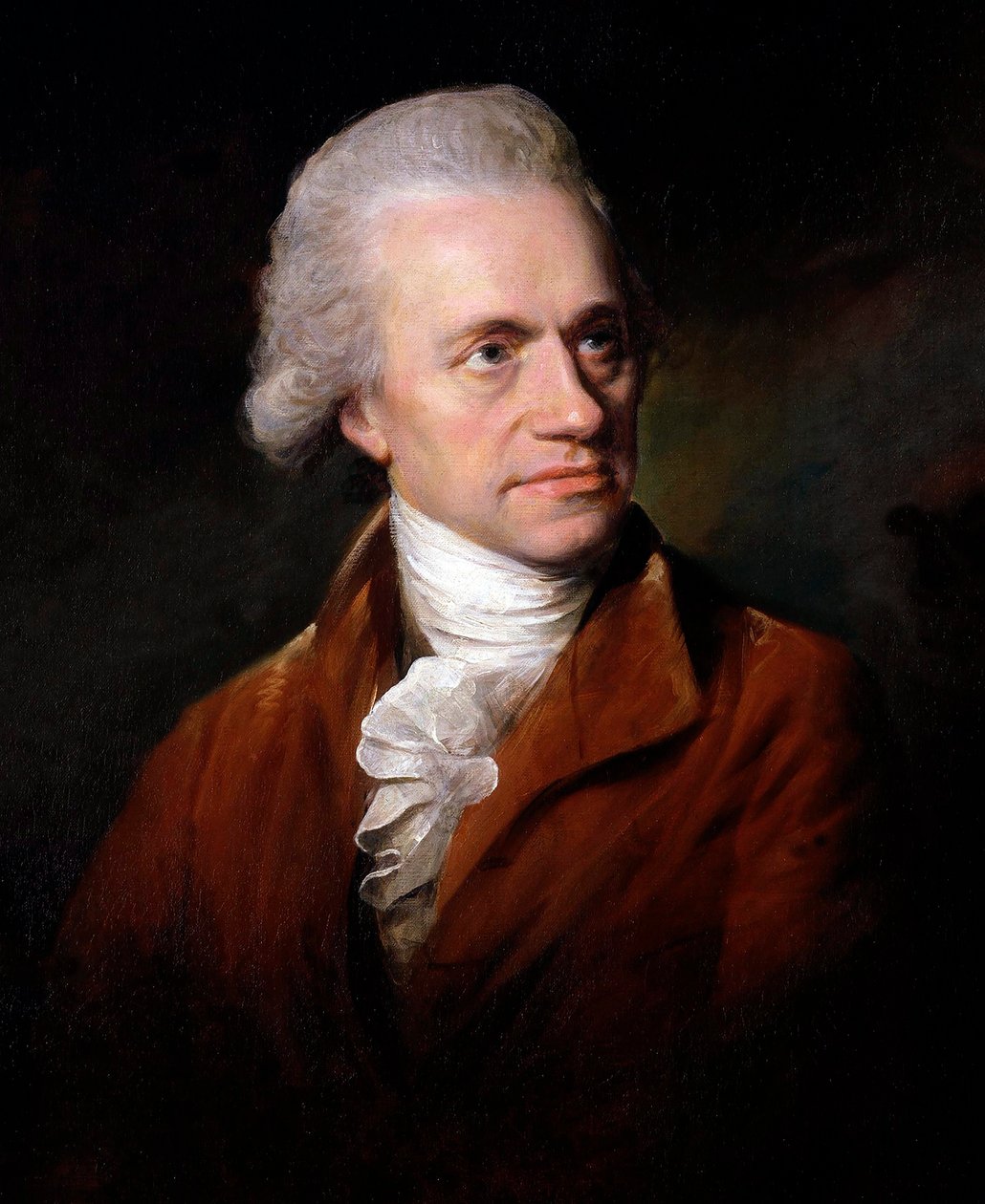 フレデリック・ウィリアム・ハーシェル卿の肖像 1738-1822, 1785. 作： レムエル・アボット
