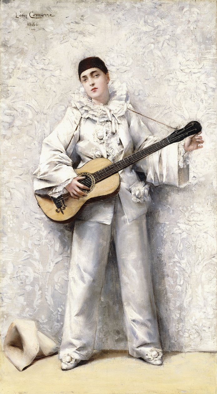 ピエロ、1886 作： レオン・フランソワ・コメール
