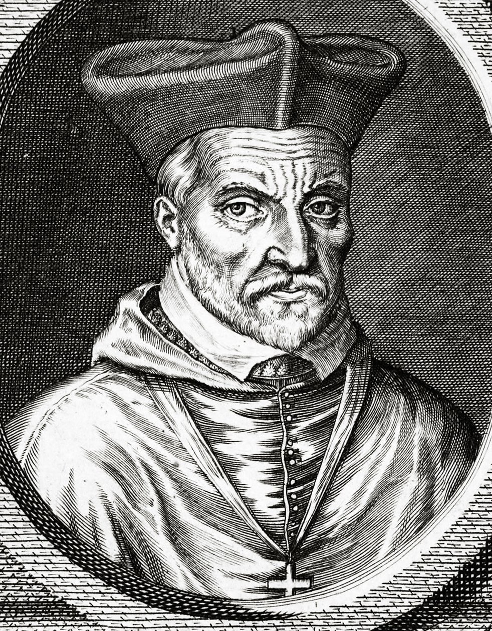 ジャック・アミオ（1513-1593）、フランスの司教、作家、翻訳家の肖像 作： レナード・ゴルチエ