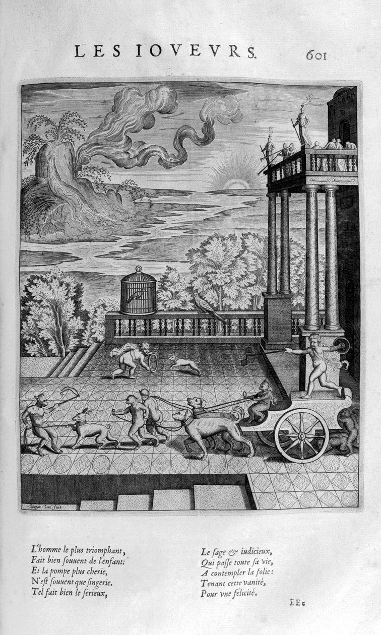 選手、1615年。 作： レナード・ゴルチエ