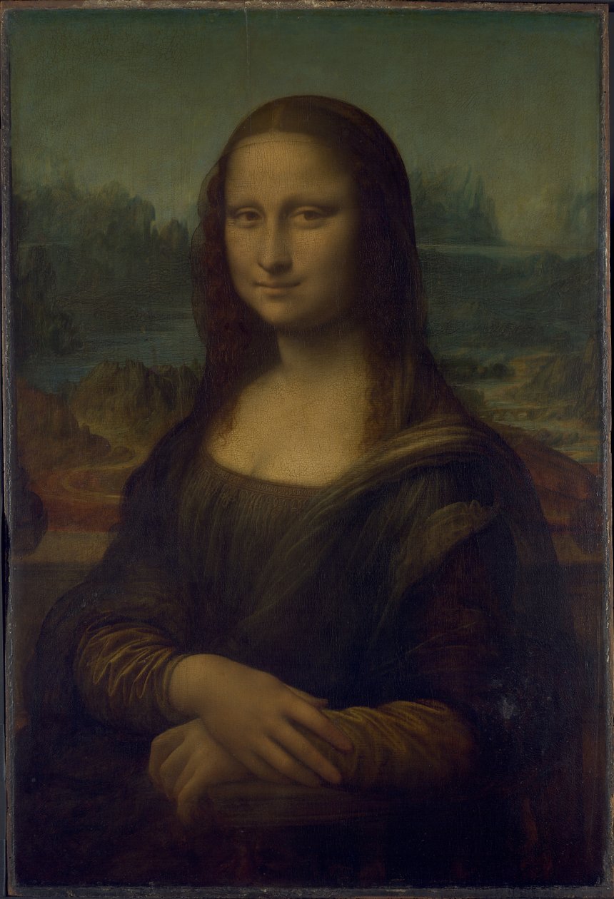 モナリザ（またはラホコンデ、ラジョコンダ）。 作： レオナルド・ダ・ヴィンチ
