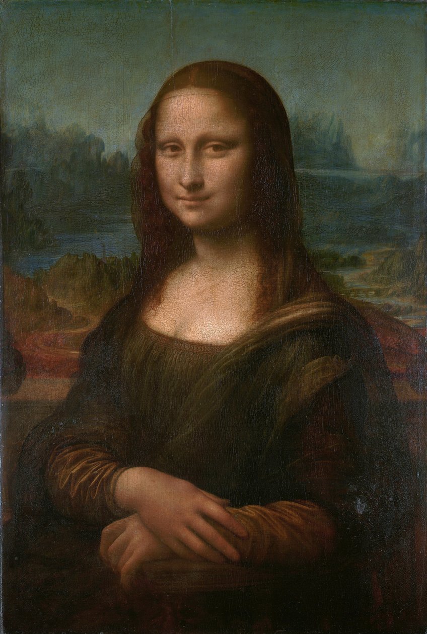 モナリザ 作： レオナルド・ダ・ヴィンチ