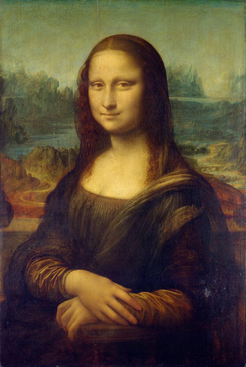 モナリザ 作： レオナルド・ダ・ヴィンチ
