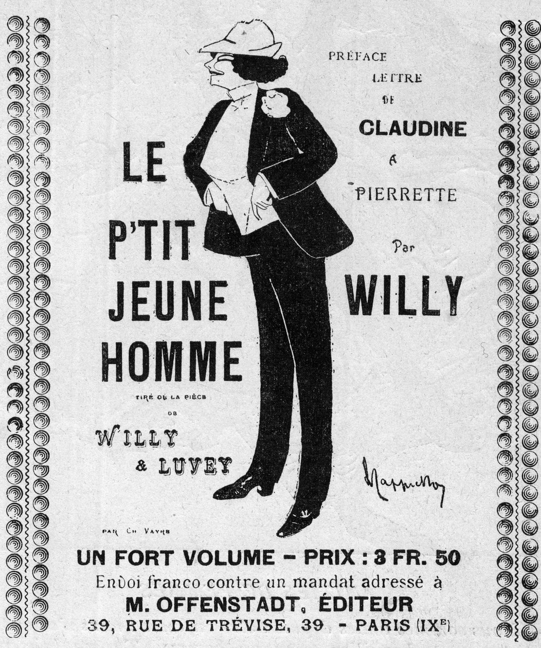 FLEECE EMILIE MARIE BOUCHU in "Le Petite Jeune Homme 作： レオネット・カッピエッロ