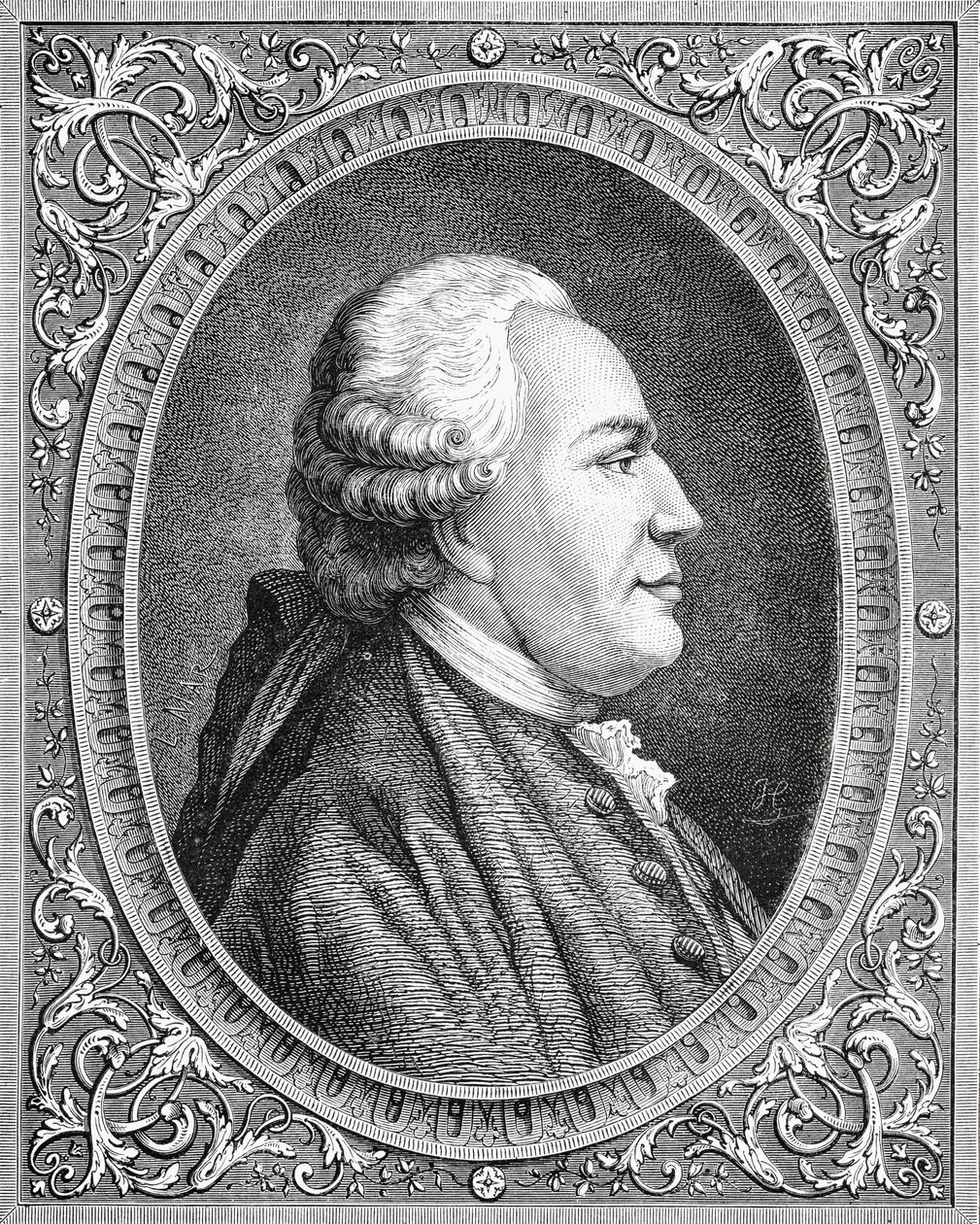 フランツ・アントン・メスマー（1734-1815）の肖像ドイツの医師 作： レオポルド・マー