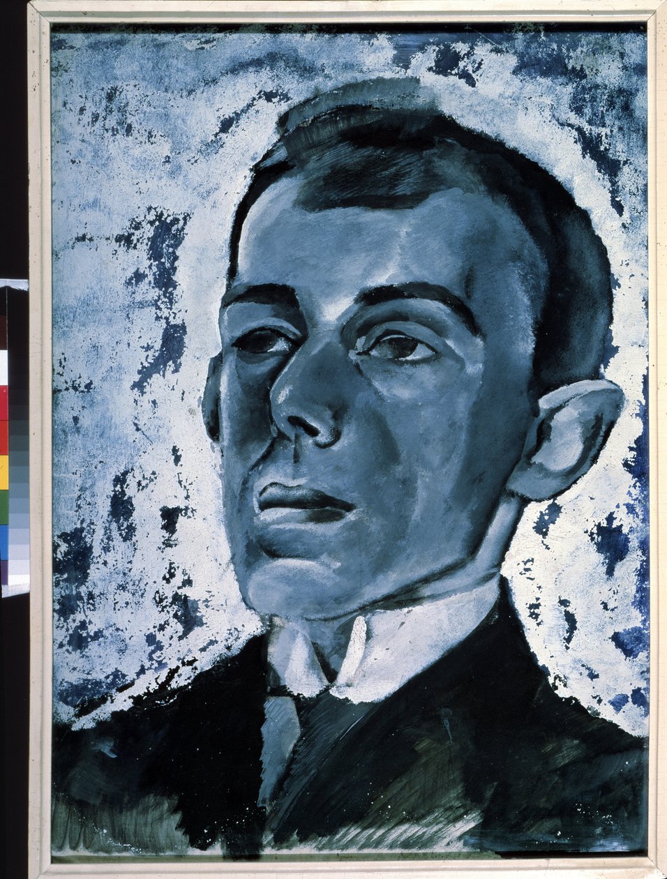《詩人オシップ・マンデルスタムの肖像（1891-1938）》レフ・アレクサンドロヴィッチ・ブルーニ作（1894-1948） 個人蔵 作： Lev Aleksandrovitch Bruni