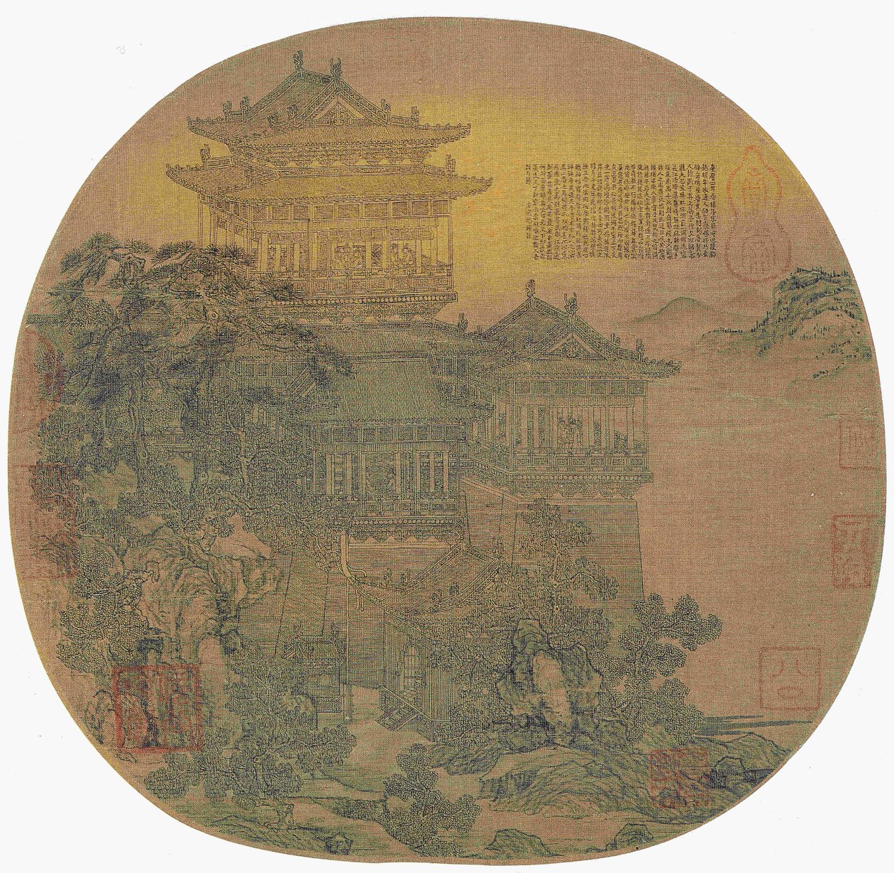 彼らは yang lookout によって l is heng (法律. 908-925) 作： 李晟