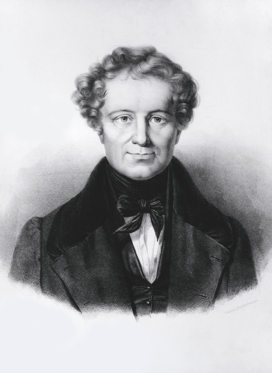 アイルランドのカトリック運動の指導者、ダニエル・オコンネル（1775-1847）の肖像、リトグラフ 作： 不明不明