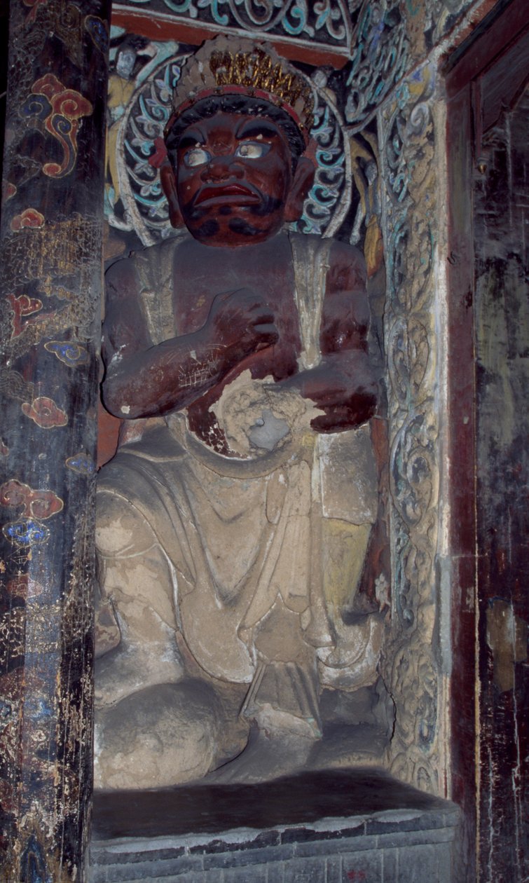大同市近郊にある雲岡寺の彫刻。中国。 作： 不明不明