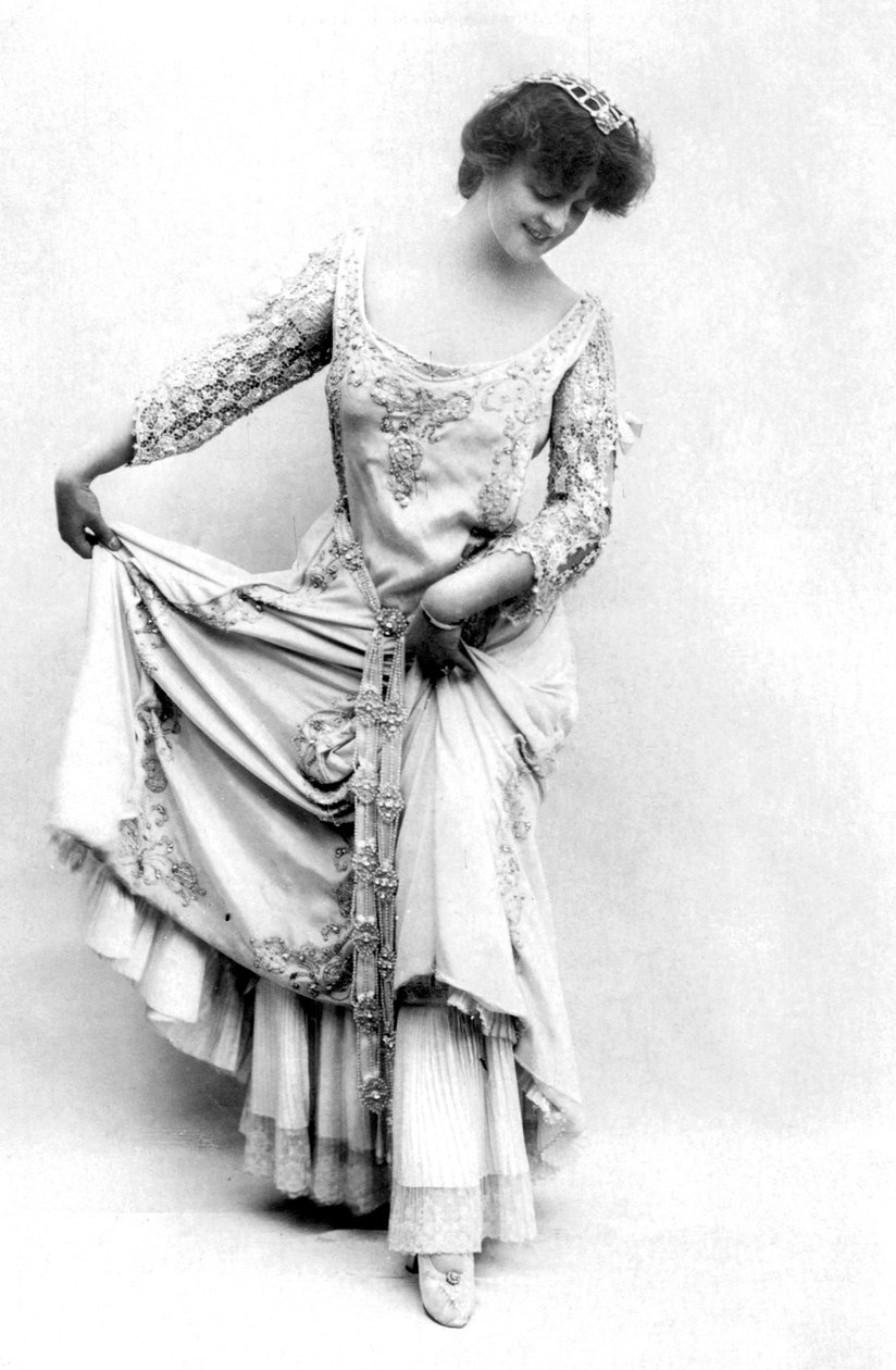 マリースタッドホルム1875-1930、イギリスの女優、1900年代。 作： リジー・キャスウォール・スミス