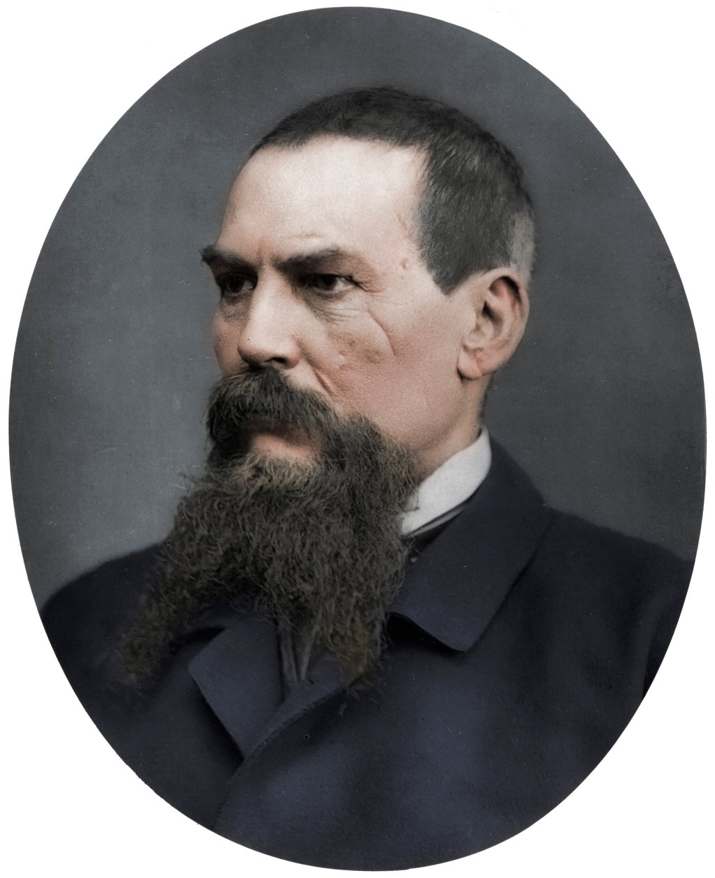 リチャード・バートン船長、イギリスの探検家、作家、兵士、外交官、1876年 作： ロックとホイットフィールド