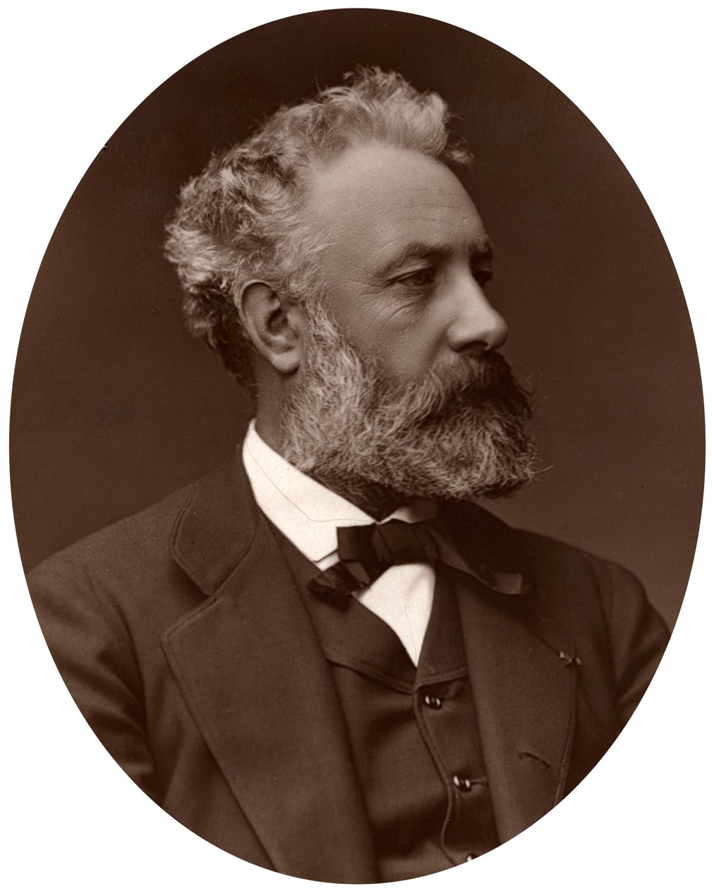 ジュールヴェルヌ、フランスの小説家、1877年。 作： ロックとホイットフィールド