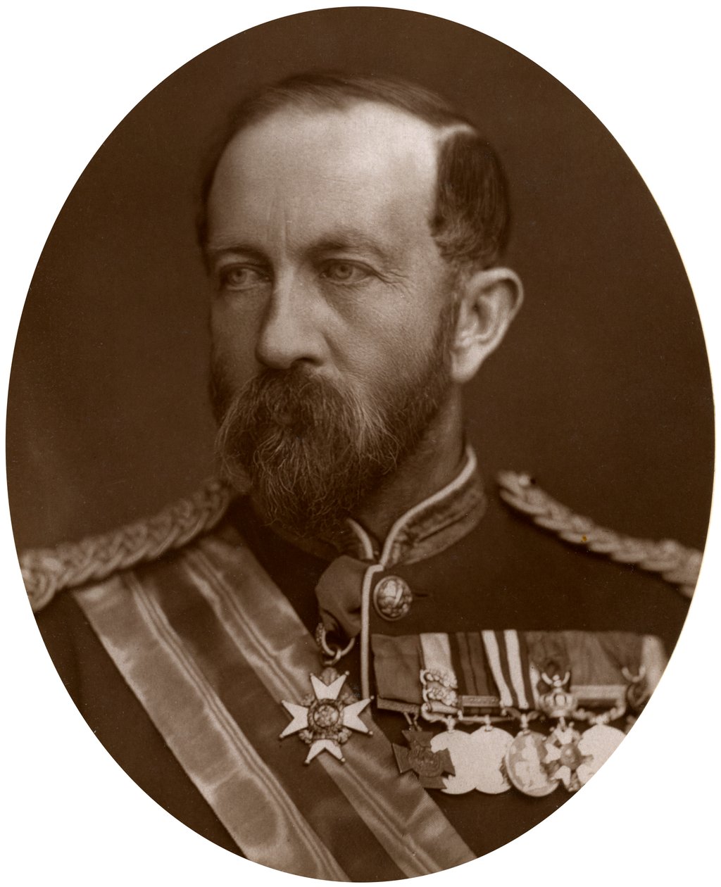 ヘンリーエブリンウッド少将、VC、KCB、イギリス兵、1883年。 作： ロックとホイットフィールド