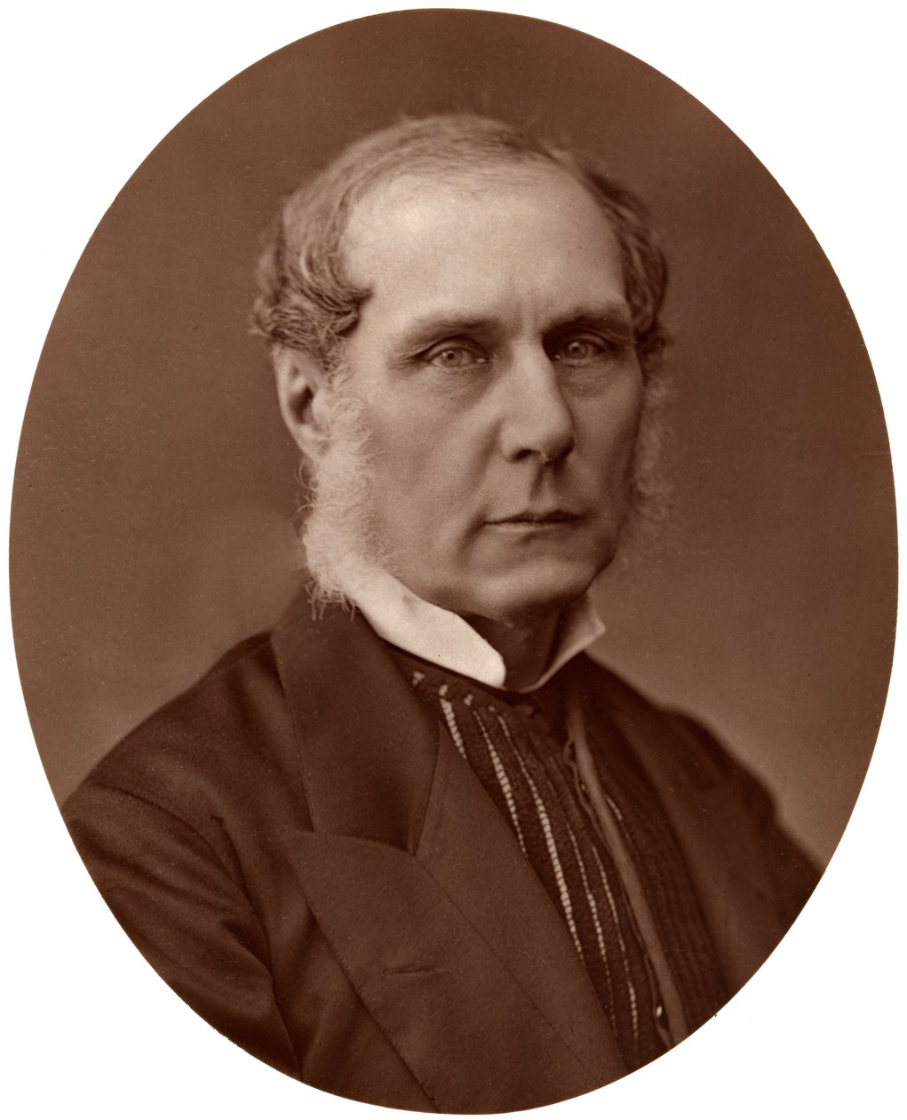 右のセルボーン卿、元イギリスの元首相、1876年。 作： ロックとホイットフィールド